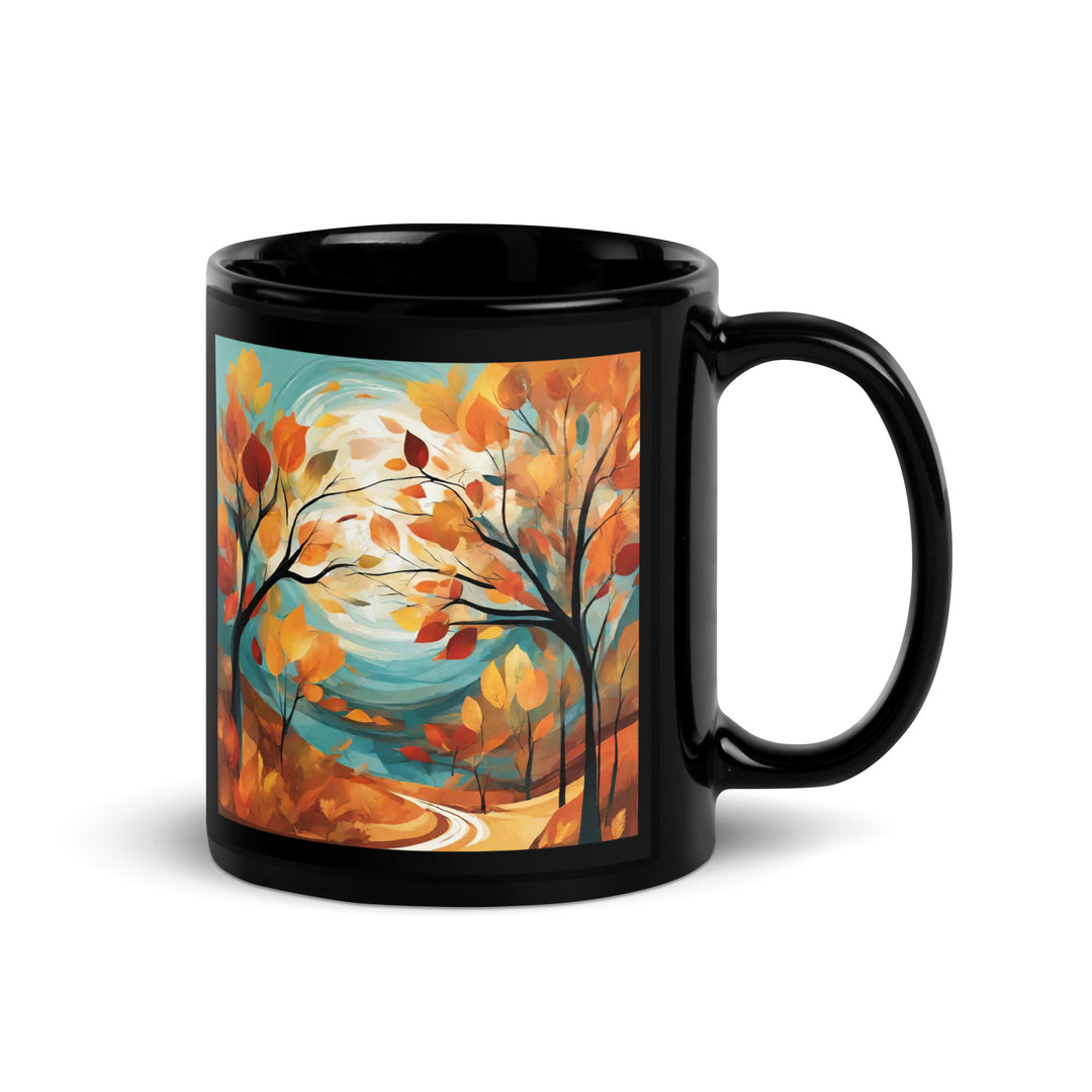 Black Glossy Mug - WhatUWant2Buy