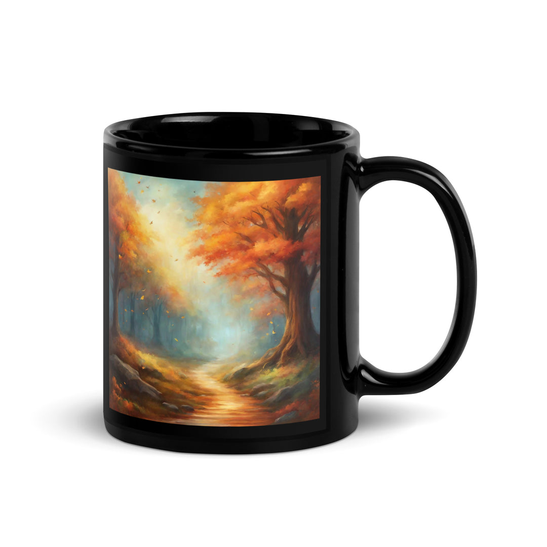 Black Glossy Mug - WhatUWant2Buy