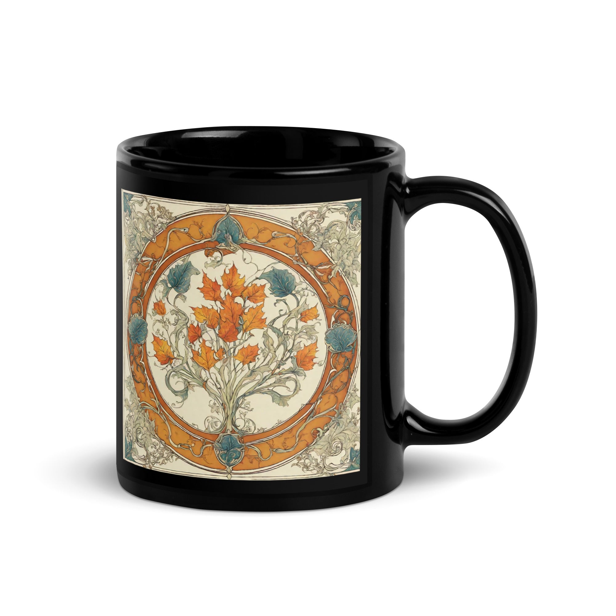 Black Glossy Mug - WhatUWant2Buy