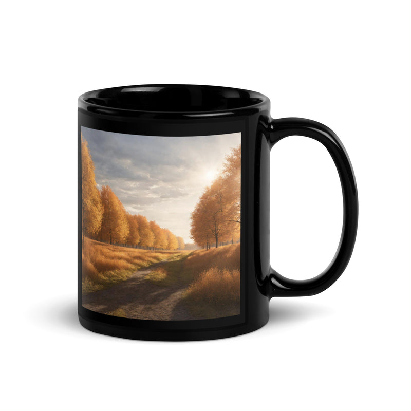 Black Glossy Mug - WhatUWant2Buy