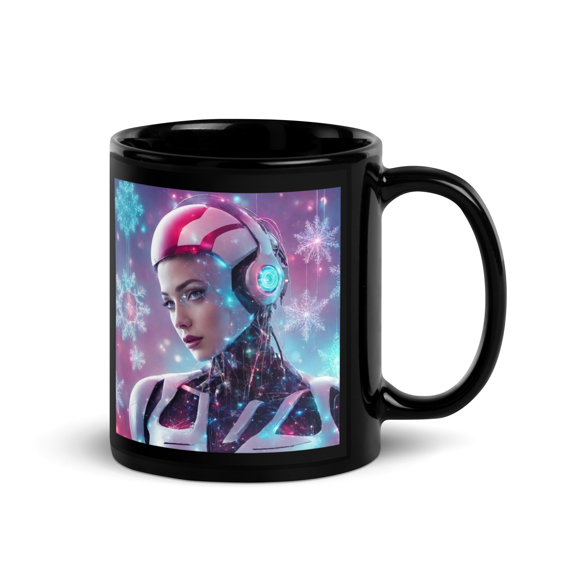 Black Glossy Mug - WhatUWant2Buy
