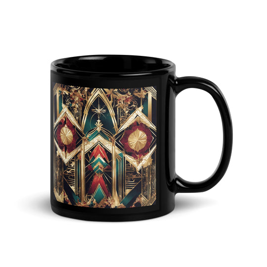 Black Glossy Mug - WhatUWant2Buy