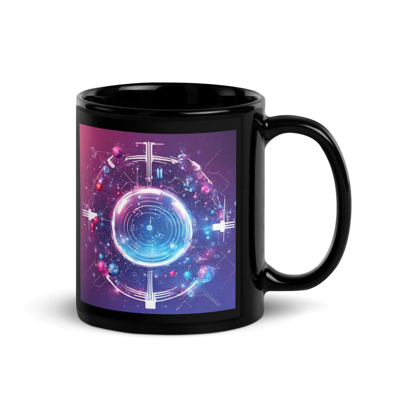 Black Glossy Mug - WhatUWant2Buy