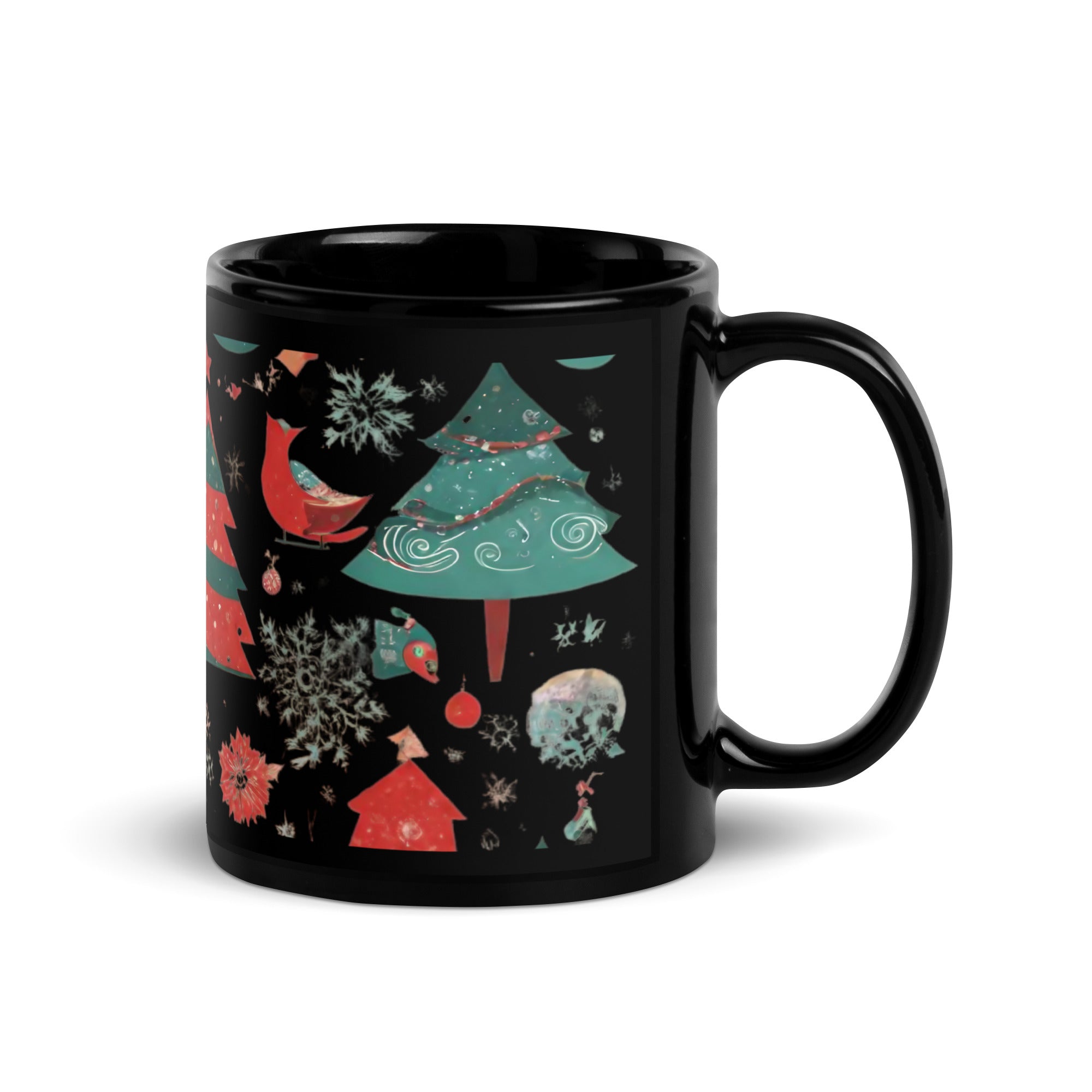 Black Glossy Mug - WhatUWant2Buy