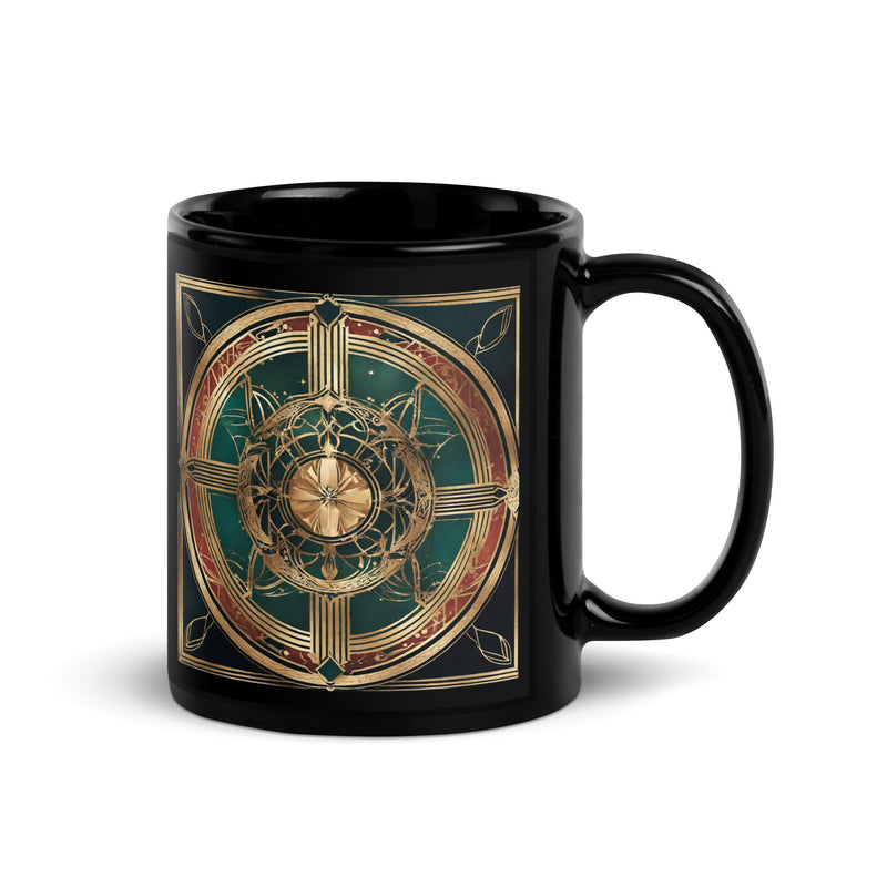 Black Glossy Mug - WhatUWant2Buy