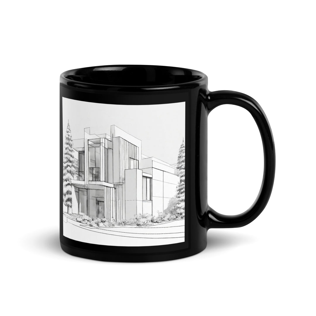 Black Glossy Mug - WhatUWant2Buy