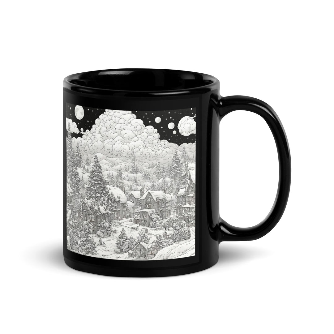 Black Glossy Mug - WhatUWant2Buy