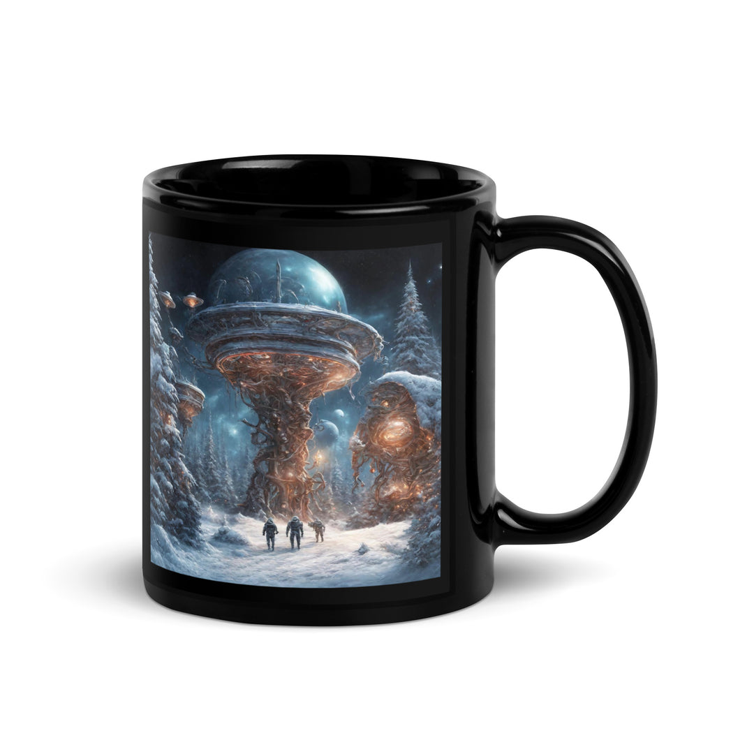 Black Glossy Mug - WhatUWant2Buy