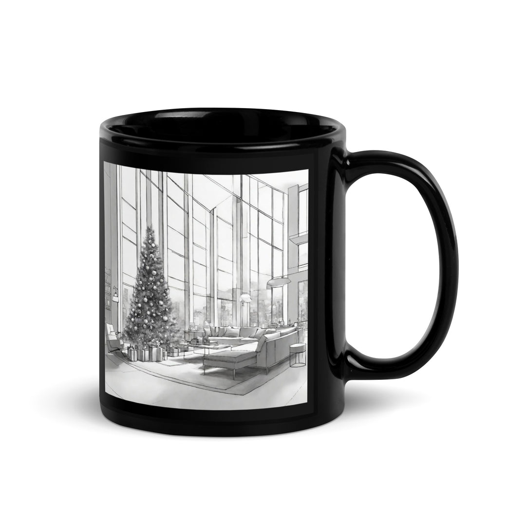Black Glossy Mug - WhatUWant2Buy