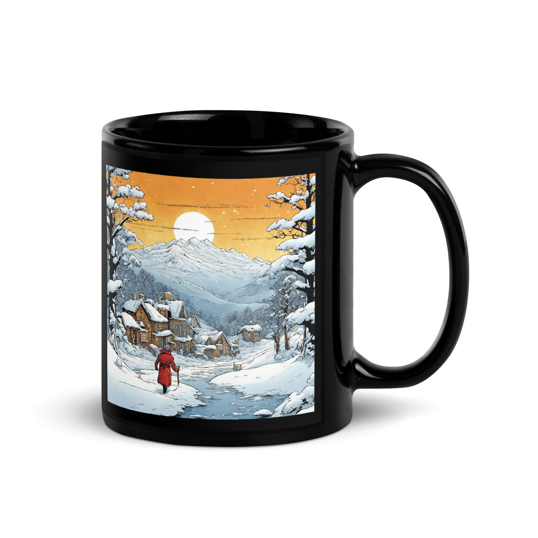Black Glossy Mug - WhatUWant2Buy
