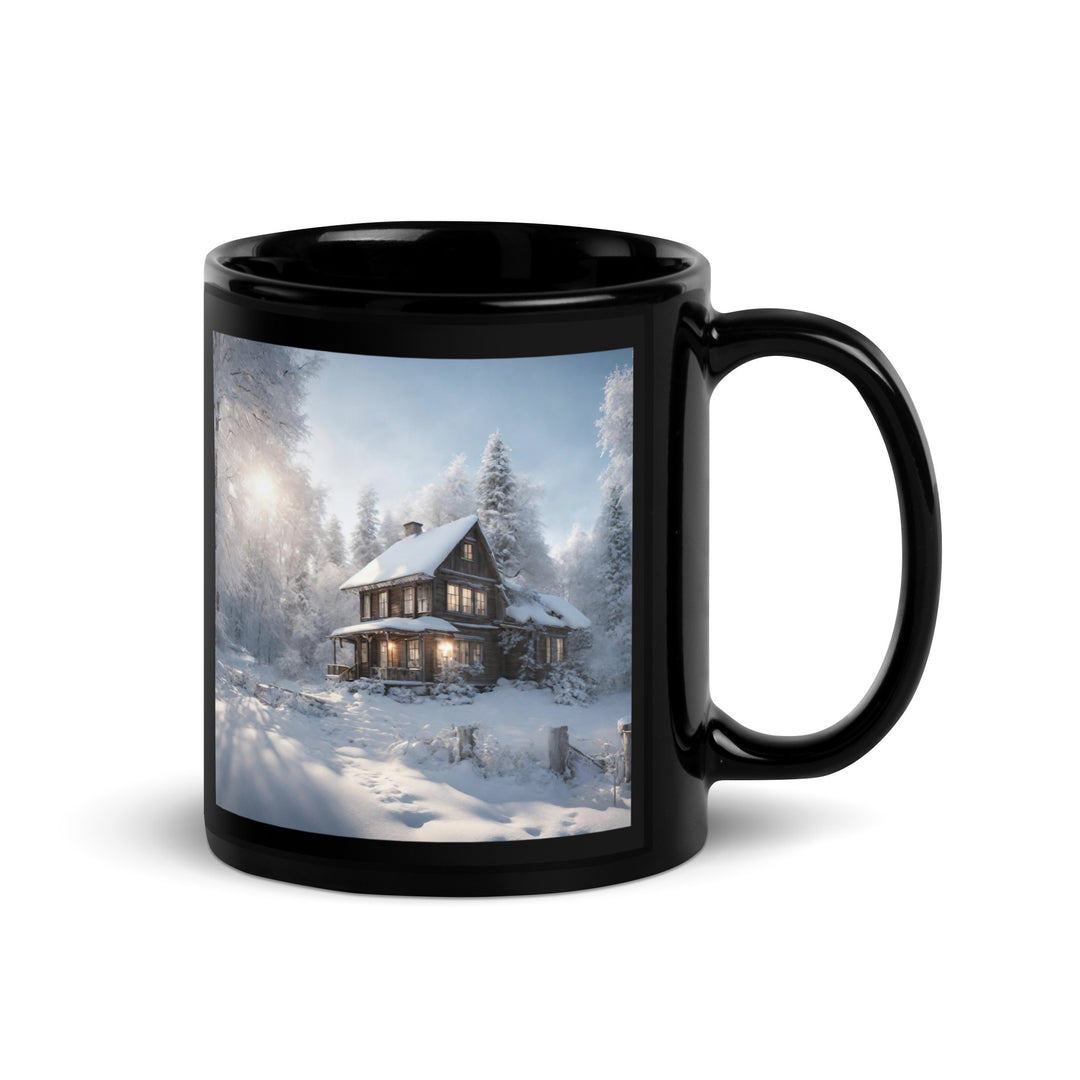 Black Glossy Mug - WhatUWant2Buy