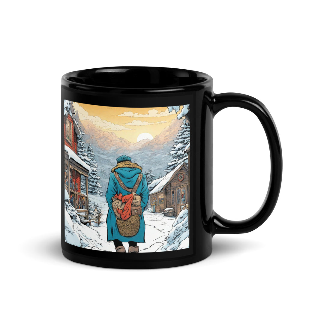 Black Glossy Mug - WhatUWant2Buy