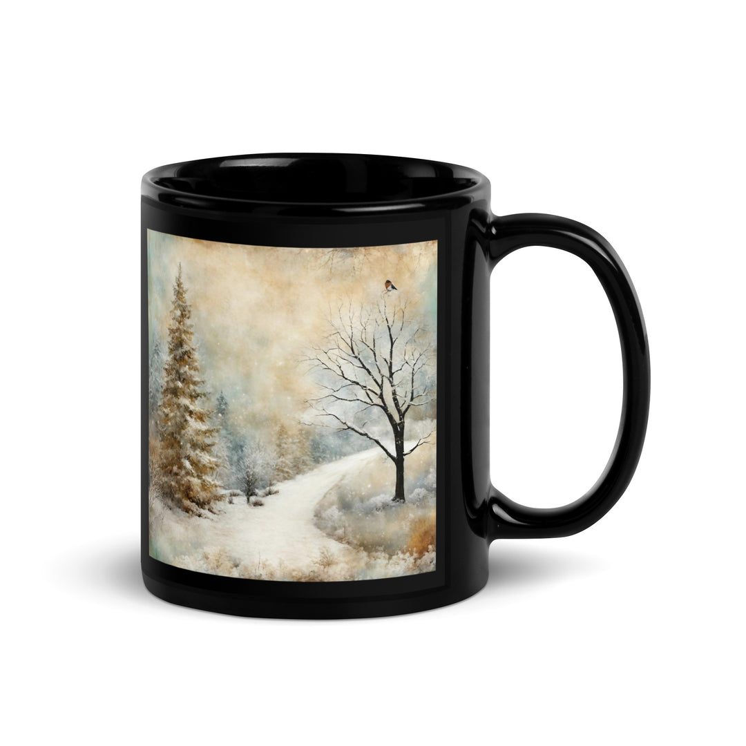 Black Glossy Mug - WhatUWant2Buy
