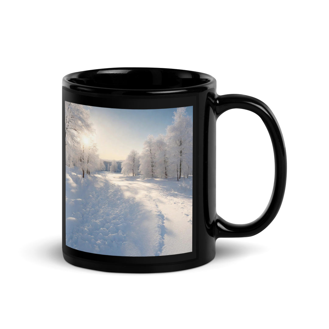 Black Glossy Mug - WhatUWant2Buy
