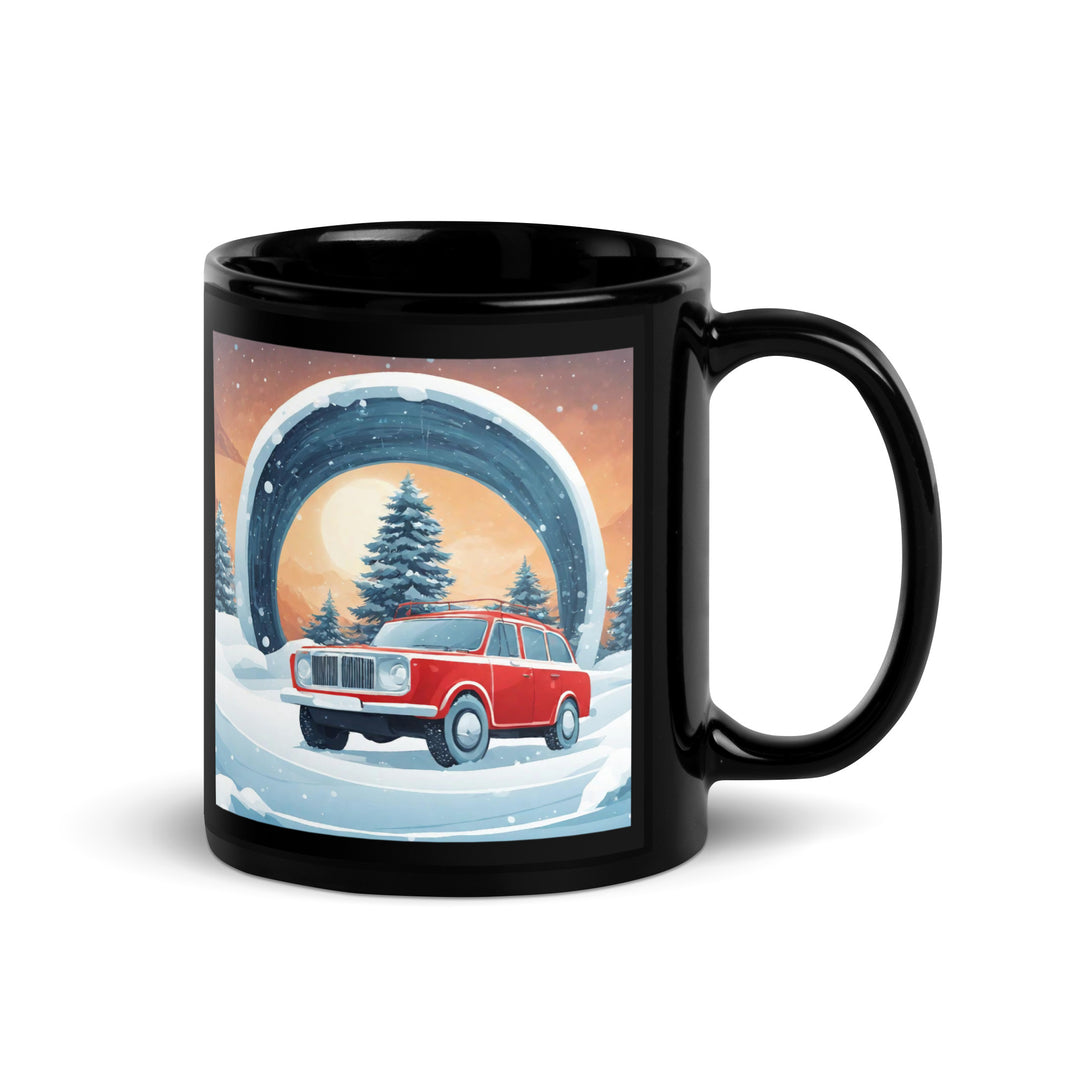 Black Glossy Mug - WhatUWant2Buy