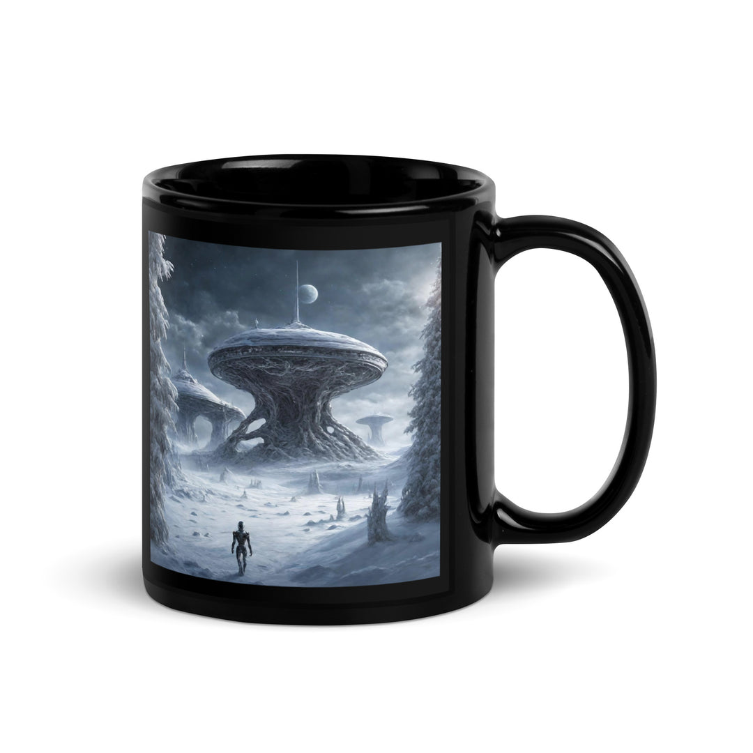 Black Glossy Mug - WhatUWant2Buy