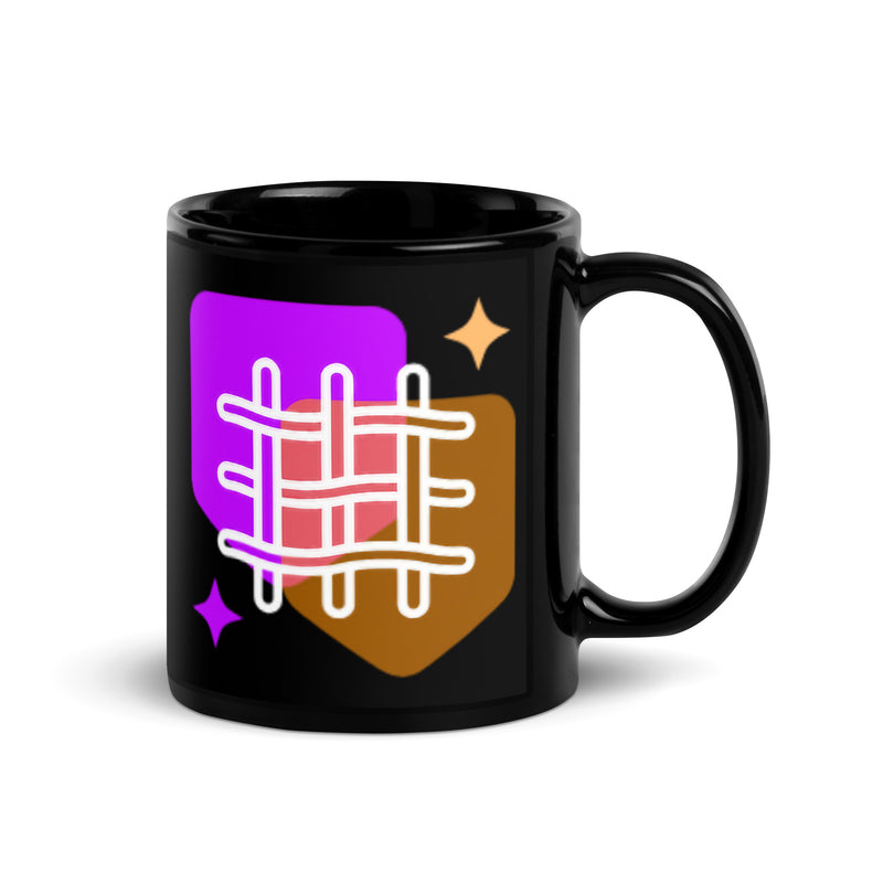 Black Glossy Mug - WhatUWant2Buy