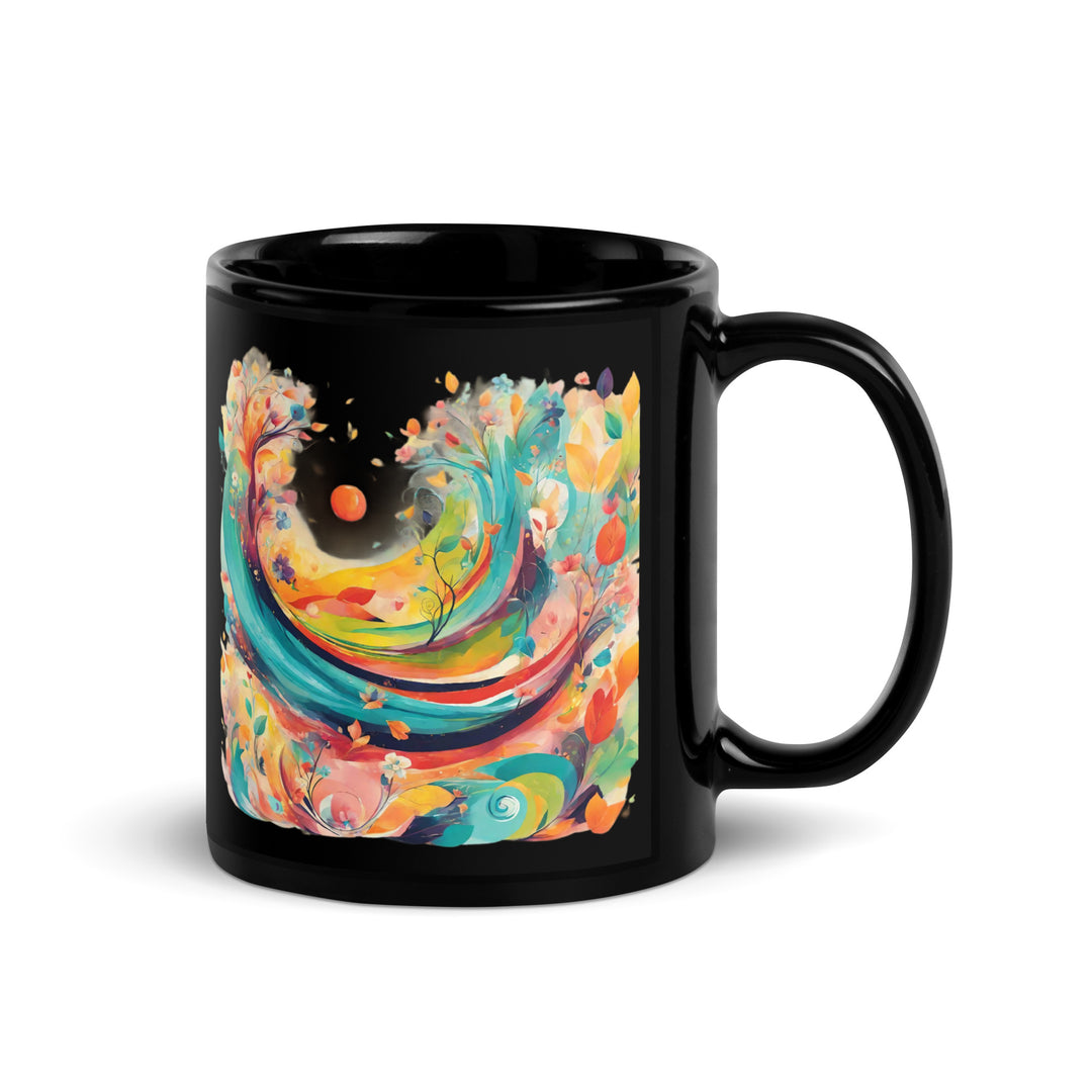 Black Glossy Mug - WhatUWant2Buy
