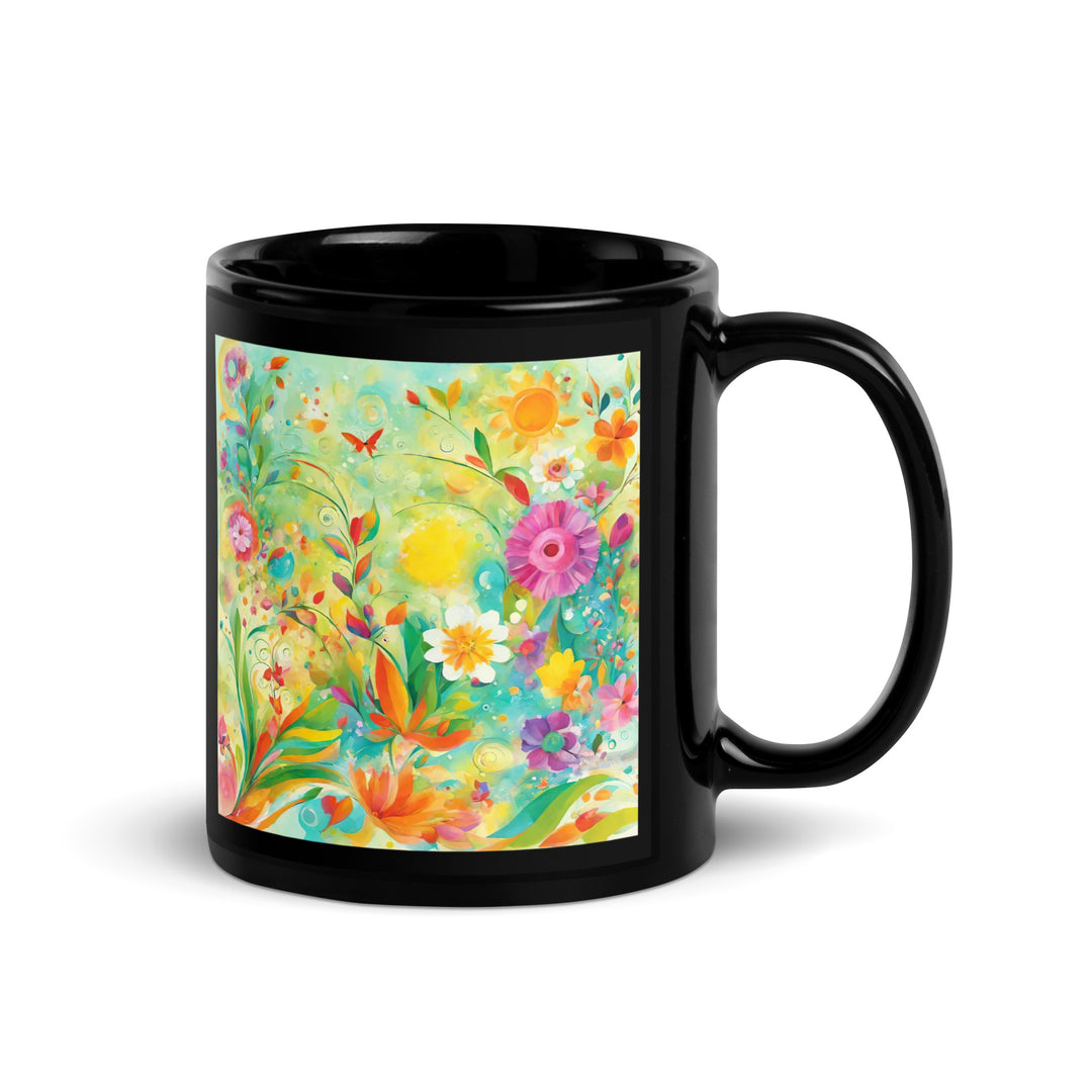 Black Glossy Mug - WhatUWant2Buy
