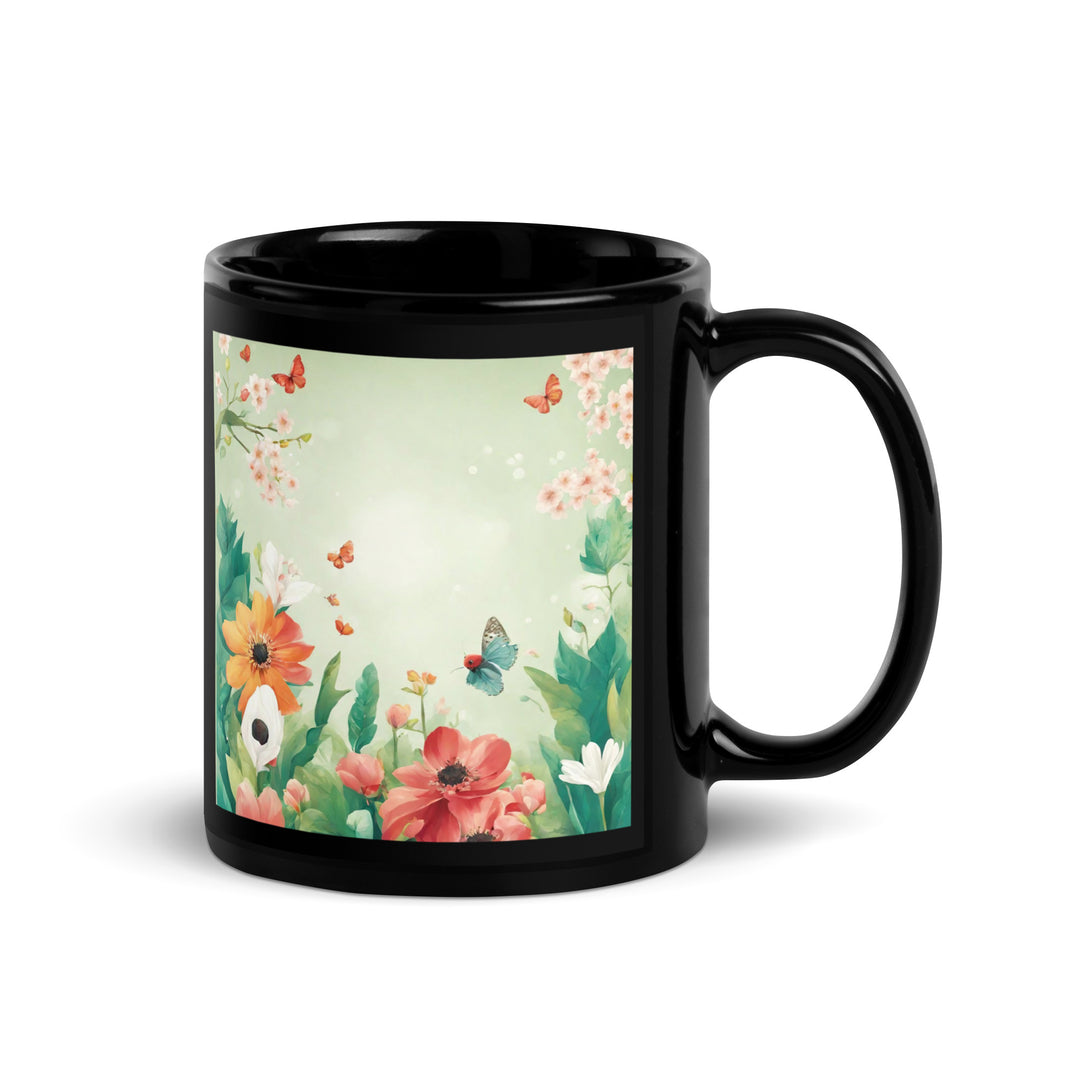 Black Glossy Mug - WhatUWant2Buy