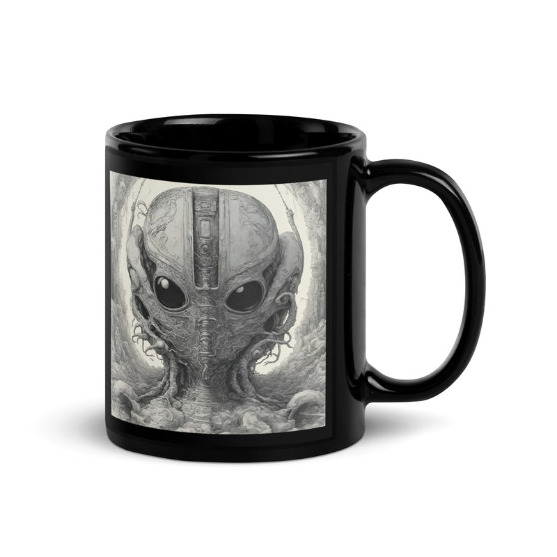 Black Glossy Mug - WhatUWant2Buy