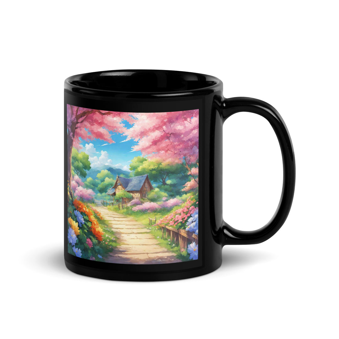 Black Glossy Mug - WhatUWant2Buy