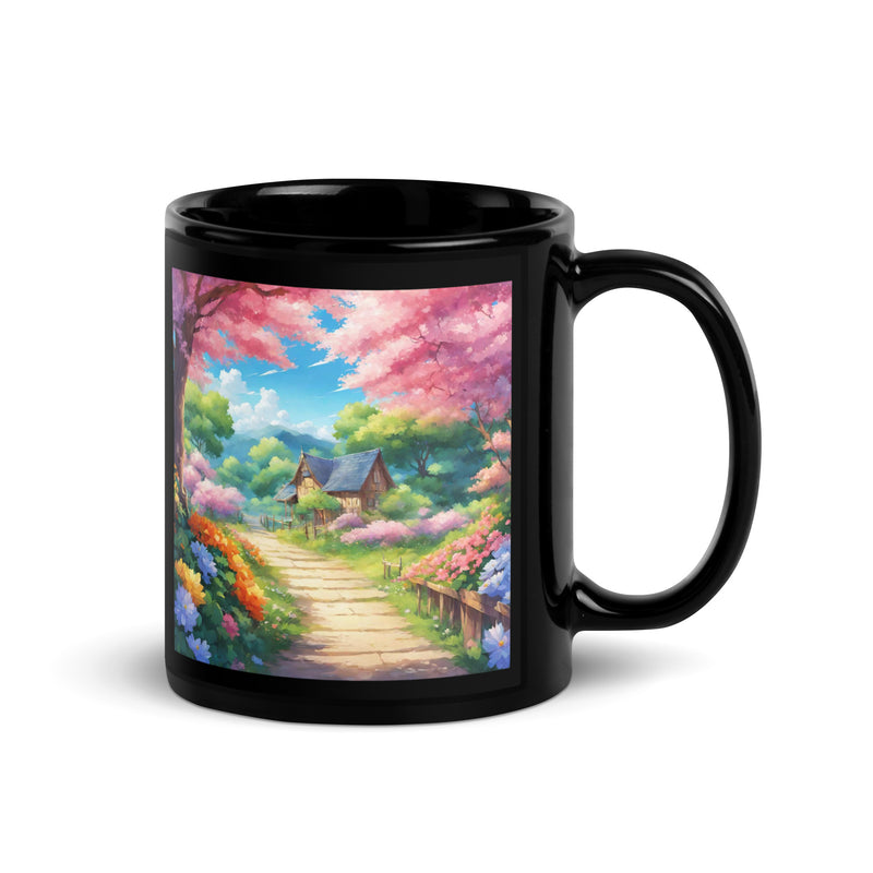 Black Glossy Mug - WhatUWant2Buy