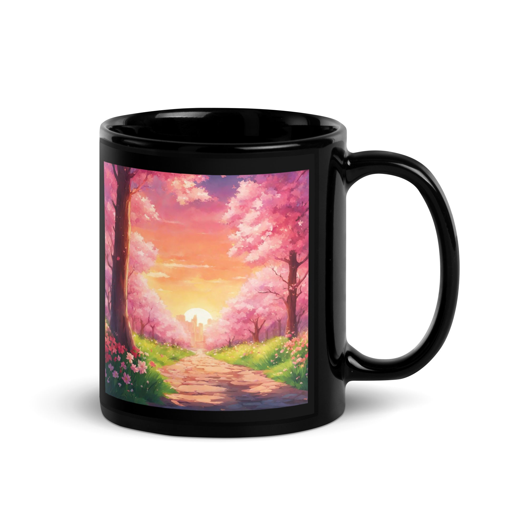 Black Glossy Mug - WhatUWant2Buy