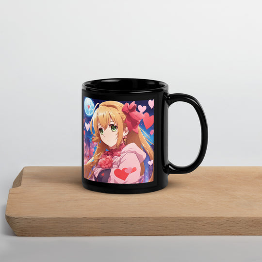 Black Glossy Mug - WhatUWant2Buy