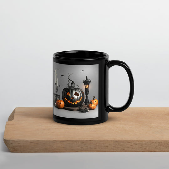 Black Glossy Mug - WhatUWant2Buy