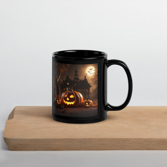 Black Glossy Mug - WhatUWant2Buy