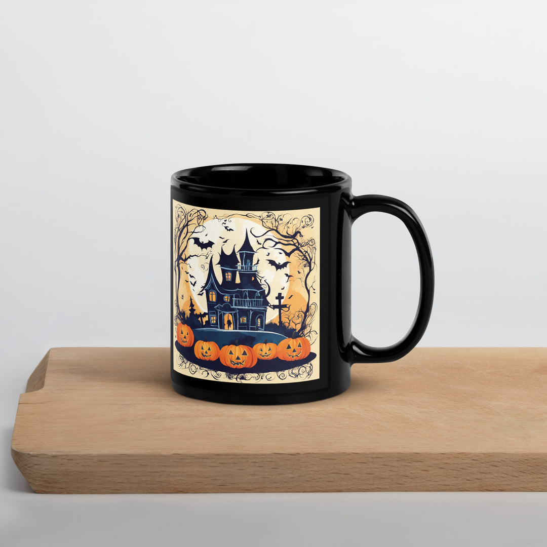 Black Glossy Mug - WhatUWant2Buy