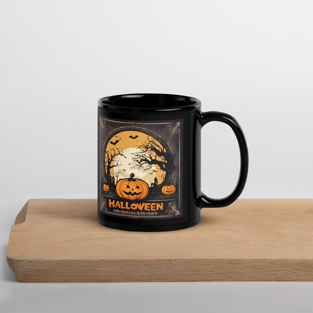 Black Glossy Mug - WhatUWant2Buy