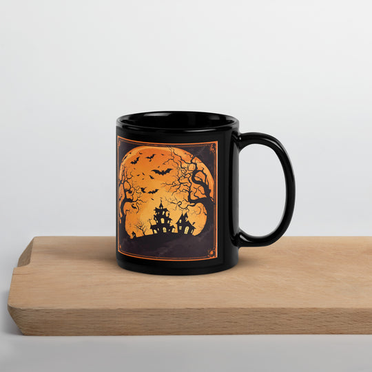 Black Glossy Mug - WhatUWant2Buy