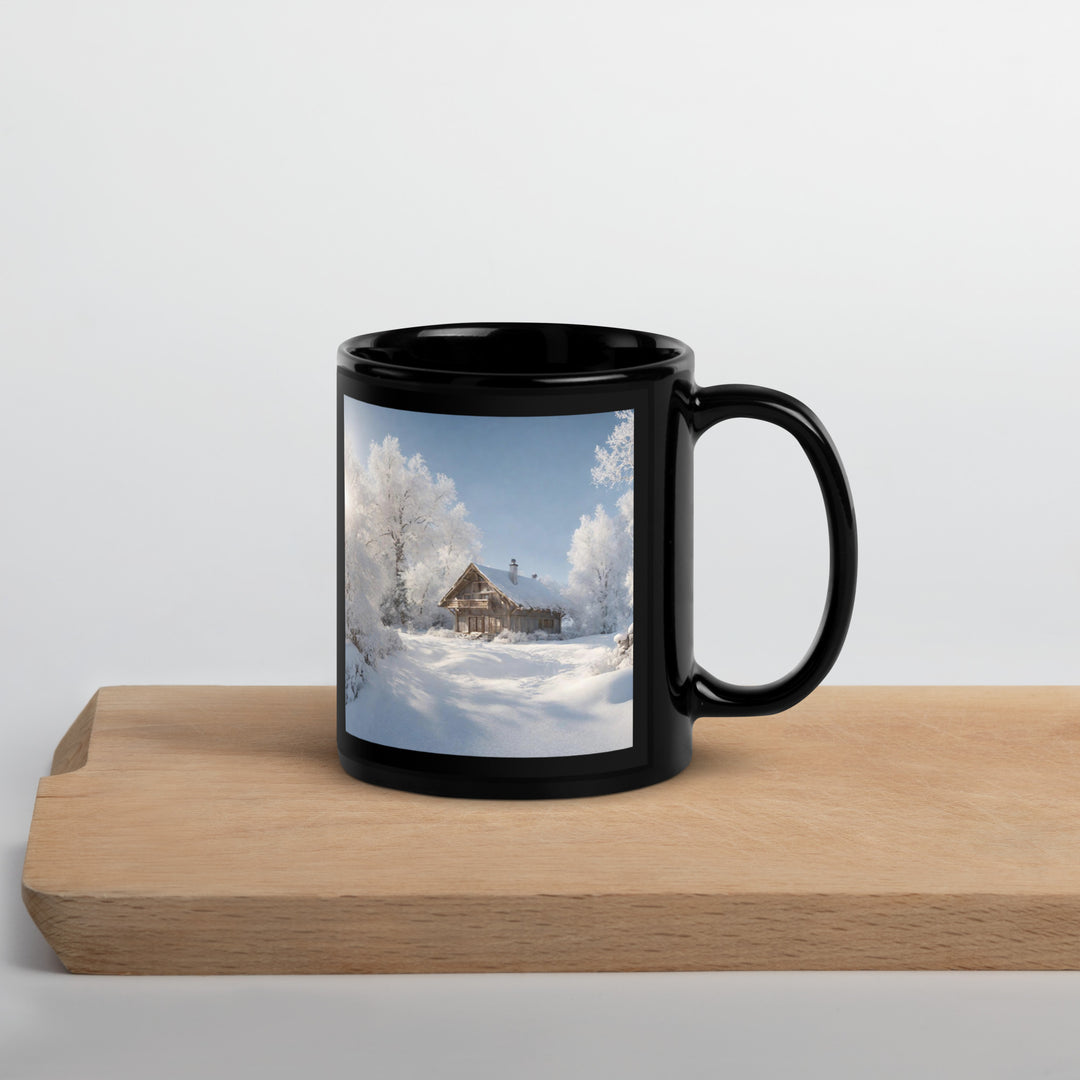 Black Glossy Mug - WhatUWant2Buy