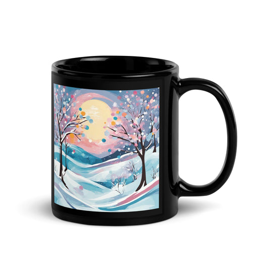 Black Glossy Mug - WhatUWant2Buy