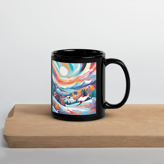 Black Glossy Mug - WhatUWant2Buy