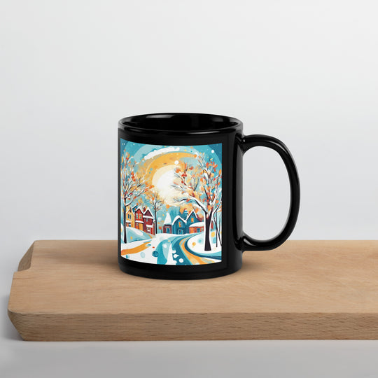 Black Glossy Mug - WhatUWant2Buy