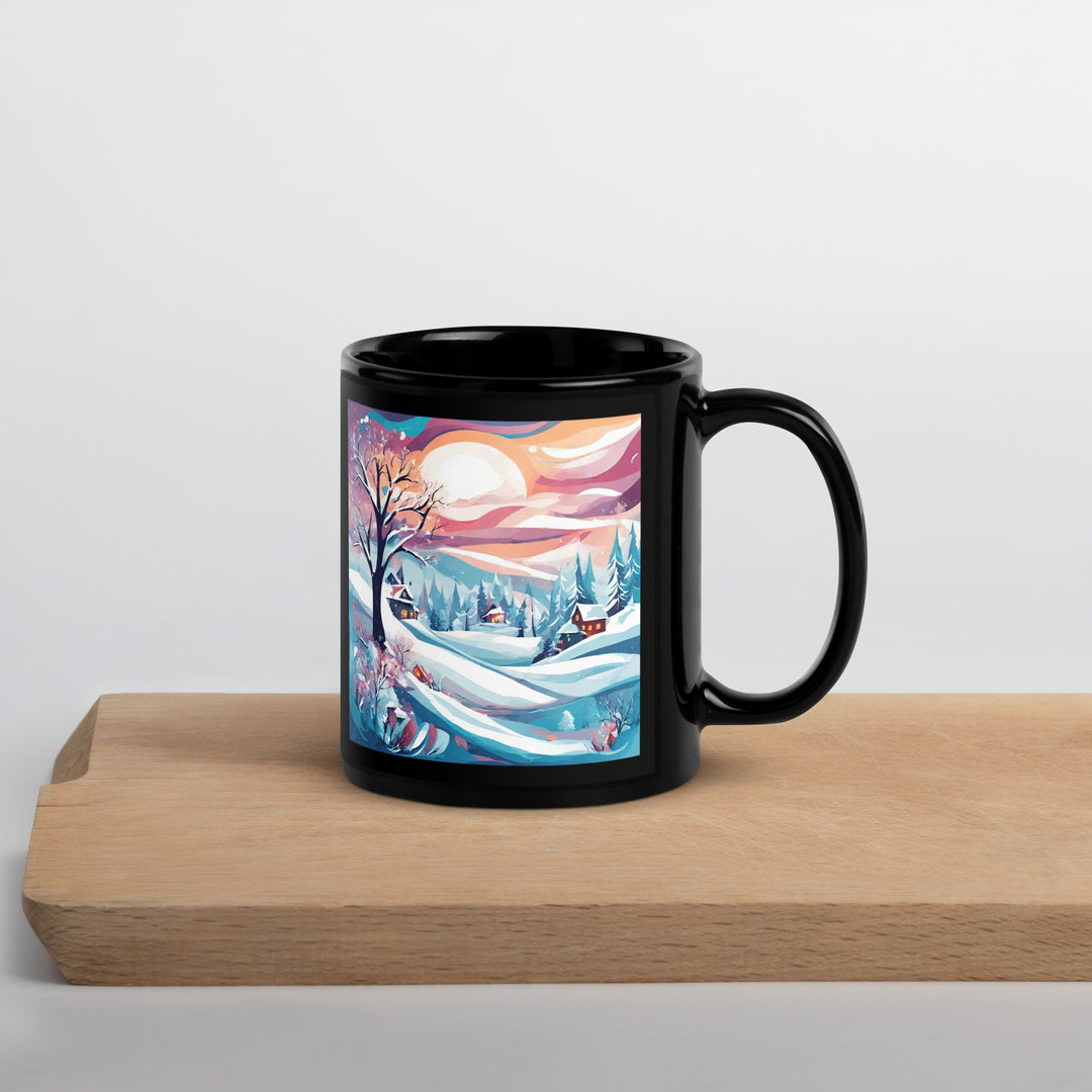 Black Glossy Mug - WhatUWant2Buy