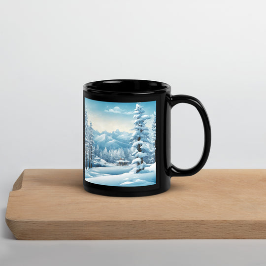 Black Glossy Mug - WhatUWant2Buy