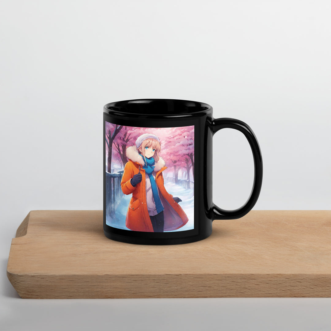 Black Glossy Mug - WhatUWant2Buy