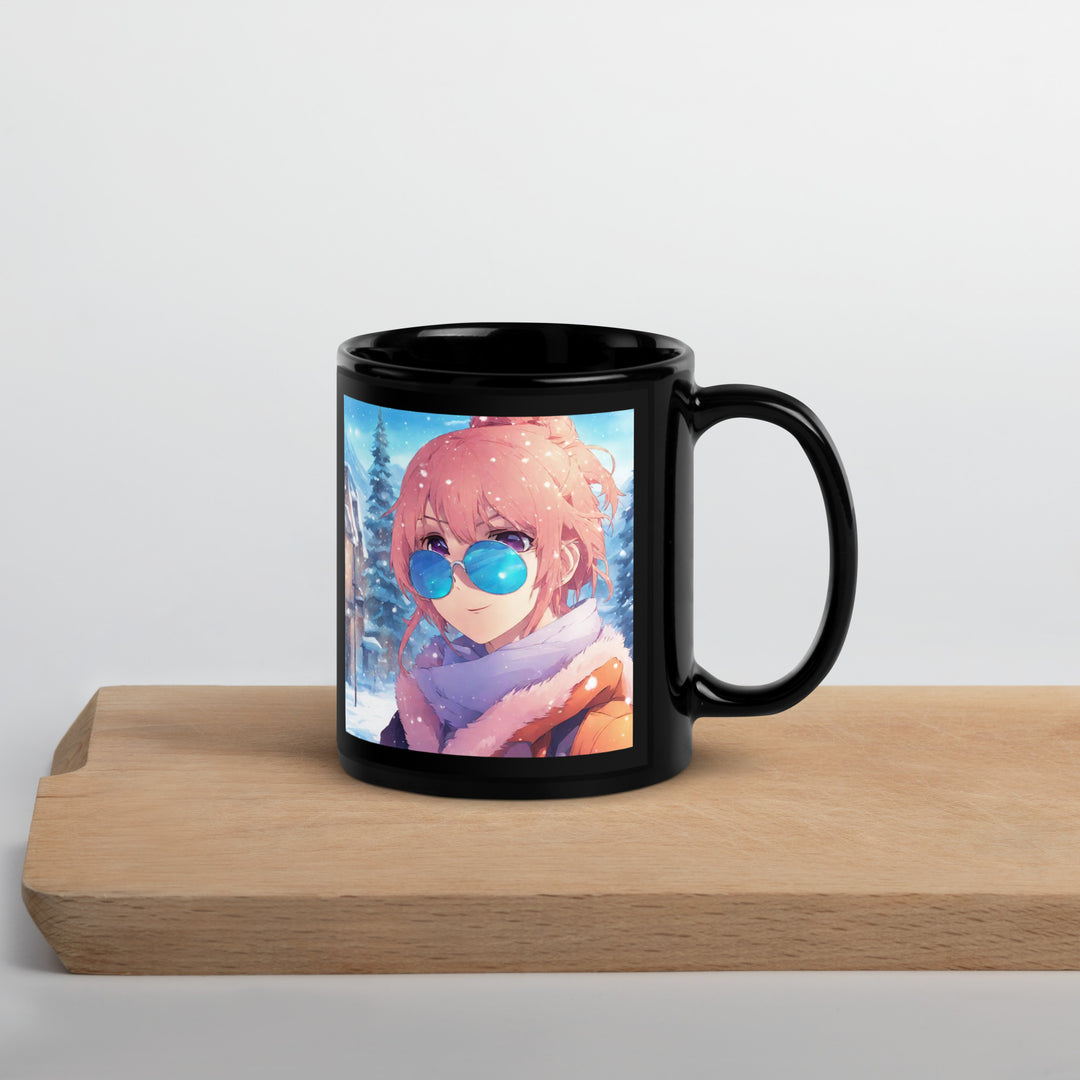 Black Glossy Mug - WhatUWant2Buy