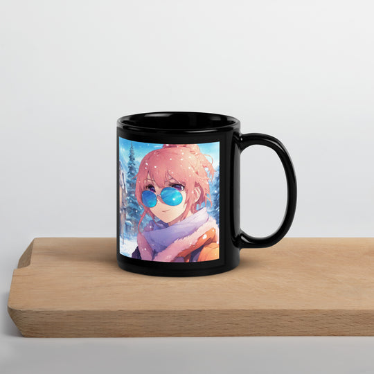 Black Glossy Mug - WhatUWant2Buy