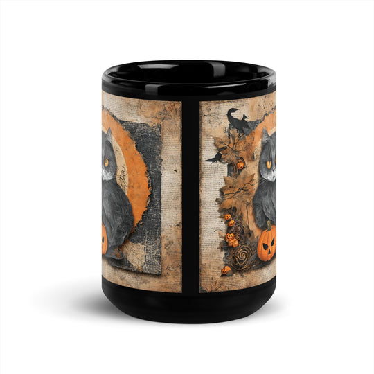 Black Glossy Mug - WhatUWant2Buy