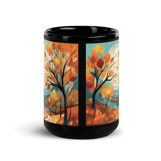 Black Glossy Mug - WhatUWant2Buy