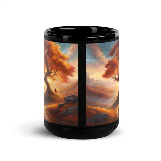 Black Glossy Mug - WhatUWant2Buy