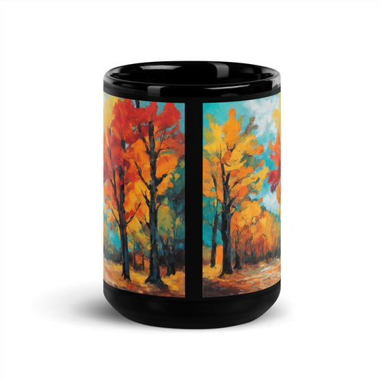 Black Glossy Mug - WhatUWant2Buy