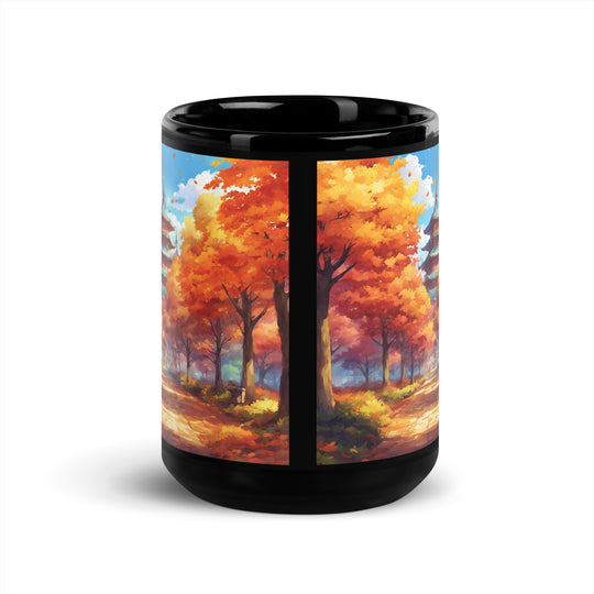 Black Glossy Mug - WhatUWant2Buy