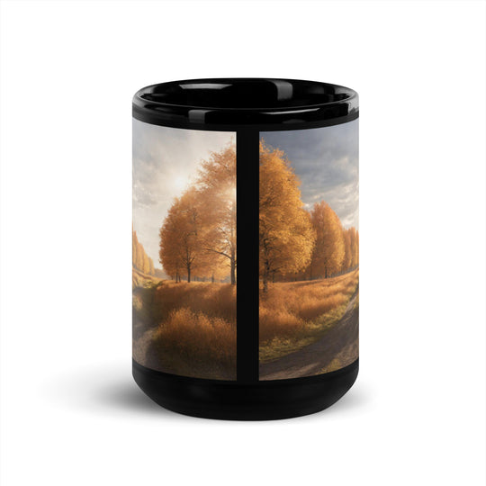 Black Glossy Mug - WhatUWant2Buy