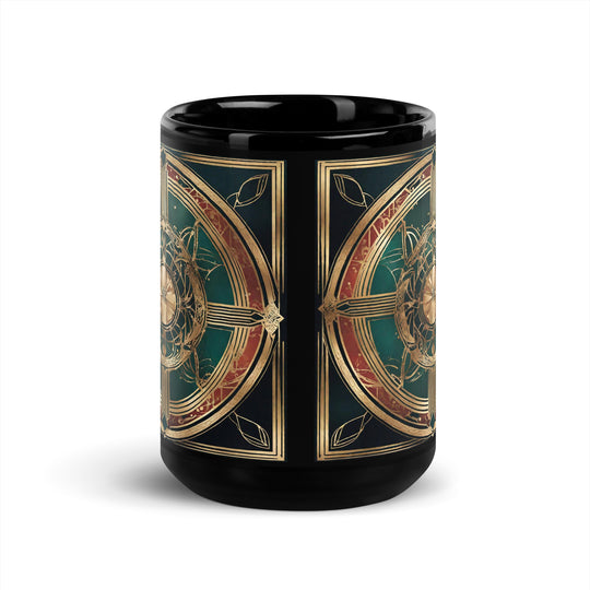 Black Glossy Mug - WhatUWant2Buy